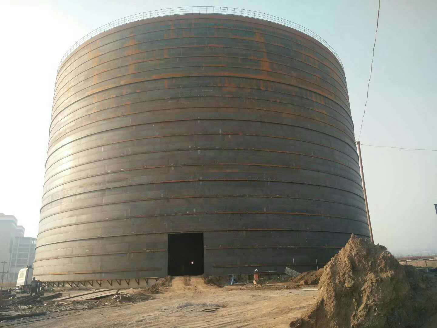 万冲镇承建大型钢板库的好处及原理