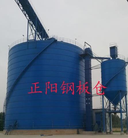 万冲镇大型矿粉钢板库