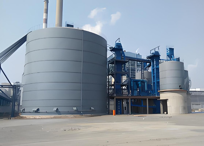 万冲镇1万吨钢板仓